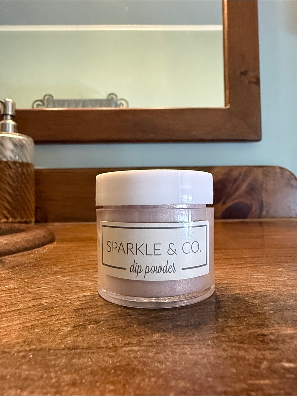 Sparkle & Co. Silk Sheets Nude Pink Dip Powder